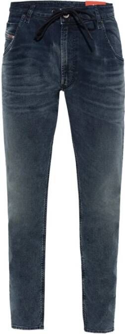 Diesel Slim-fit jeans Blauw Heren