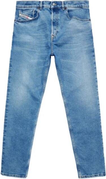 Diesel Slim-fit jeans Blauw Heren