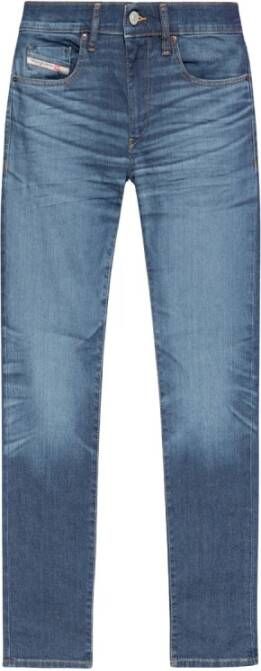 Diesel Slim-fit jeans Blauw Heren