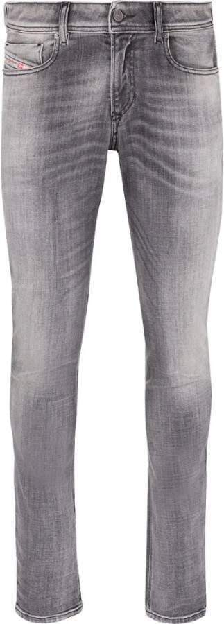Diesel Stijlvolle Straight Jeans 1979 Sleenker 09E71 Grijs Heren - Foto 6