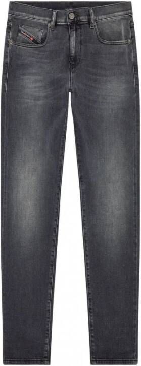 Diesel Slim-Fit Jeans Zwart Heren