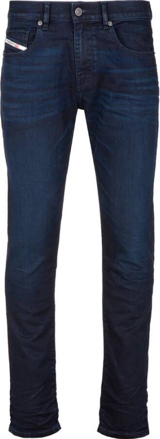 Diesel Slim Fit Skinny Jeans voor Heren Blauw Heren