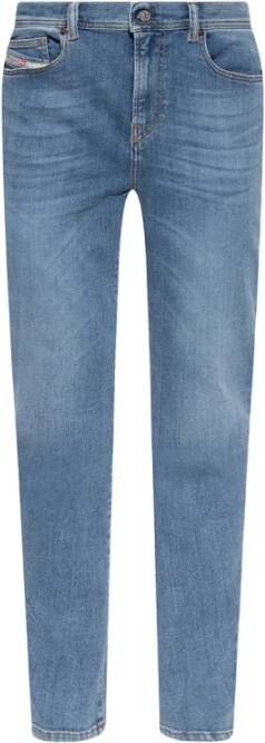 Diesel 1983 skinny jeans Blauw Heren