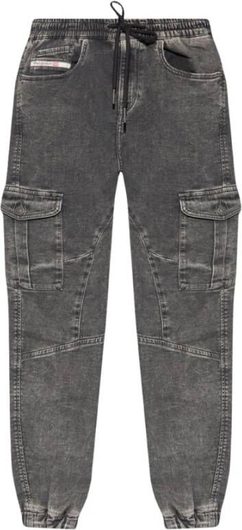 Diesel Rockin` Slim-Fit Jeans Zwart Dames