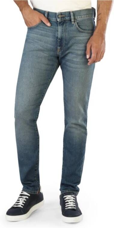 Diesel Stijlvolle en comfortabele slim-fit jeans Blauw Heren