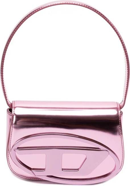 Diesel 1DR Schoudertas Stijlvol en Functioneel Pink Dames