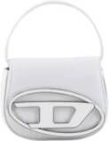 Diesel 1DR XS Iconic mini bag with D logo plaque White Dames