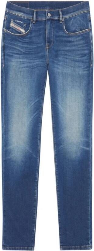 Diesel Stijlvolle Slim-fit Jeans Blauw Heren