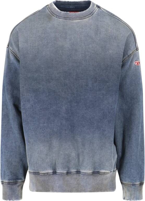 Diesel Stijlvolle Truien Collectie Blauw Heren