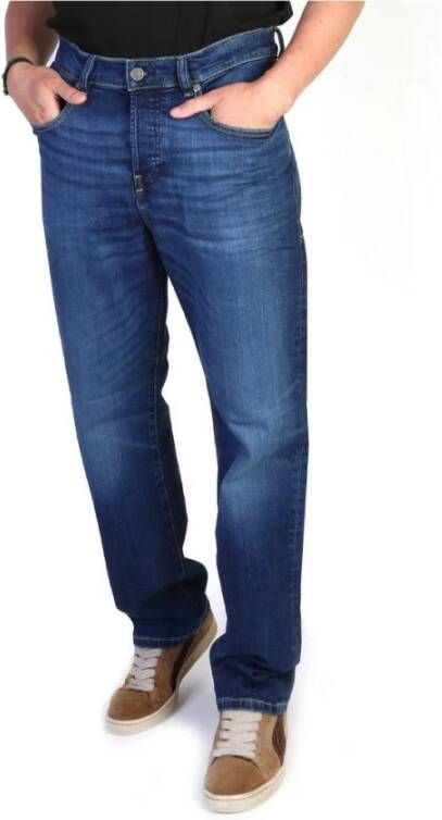 Diesel Hoge kwaliteit D-Viker_L32 Straight Jeans voor heren Blue Heren