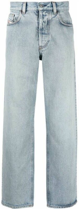 Diesel 2010 loose-fit jeans Blauw Heren
