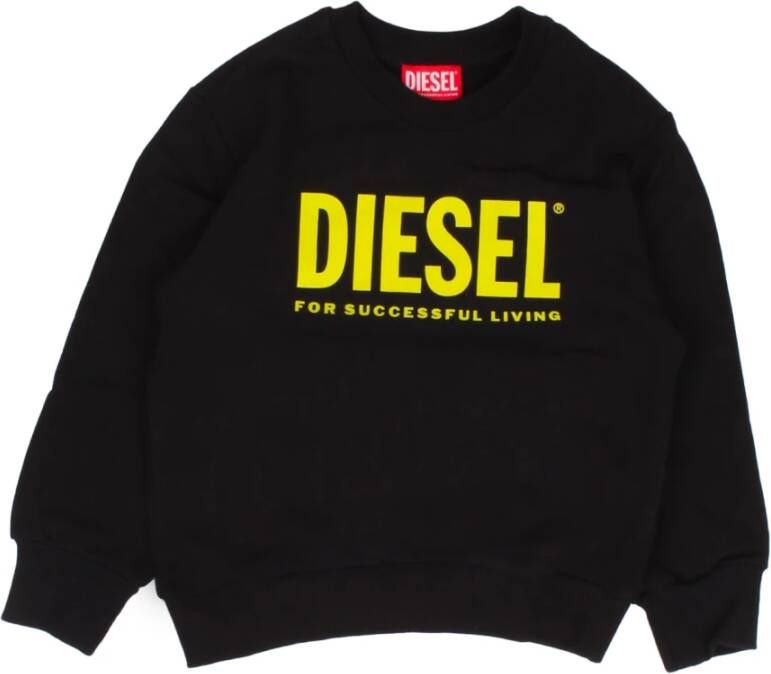 Diesel Sweater Zwart Heren