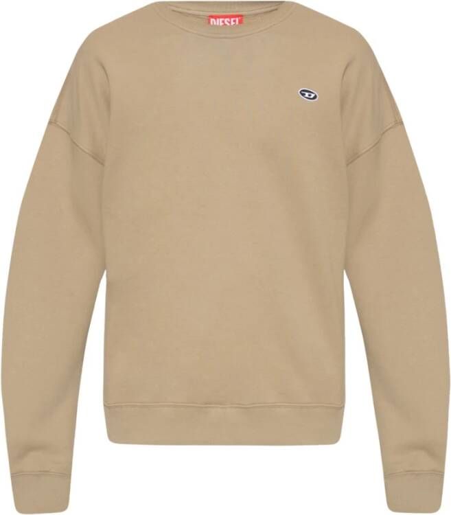 Diesel Sweatshirt Beige Heren