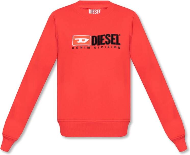 Diesel Sweatshirt Rood Dames