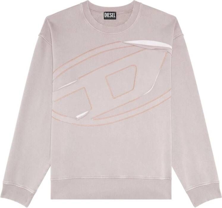 Diesel Sweatshirt Roze Heren