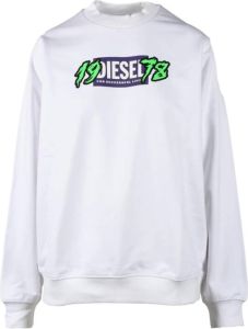 Diesel Sweatshirt Wit Dames
