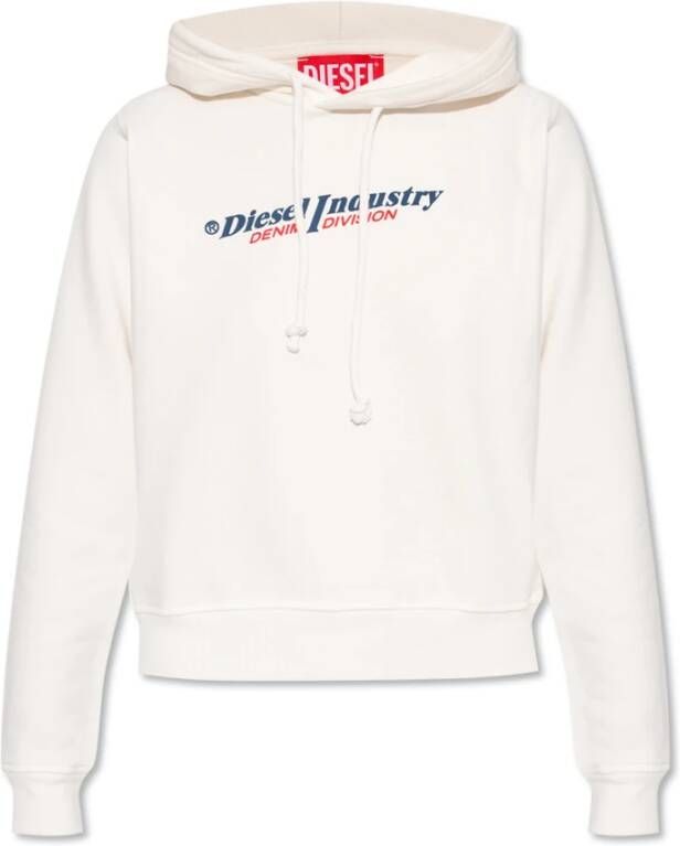 Diesel Sweatshirt White Dames