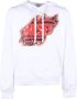 Diesel S-get-hood-e8 hoody Wit Heren - Thumbnail 3