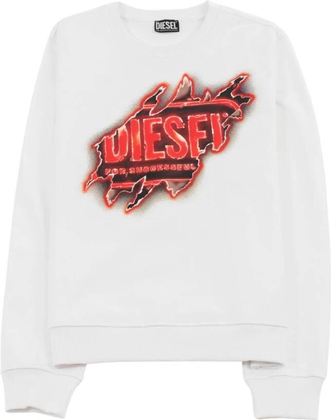 Diesel Sweatshirts Wit Heren