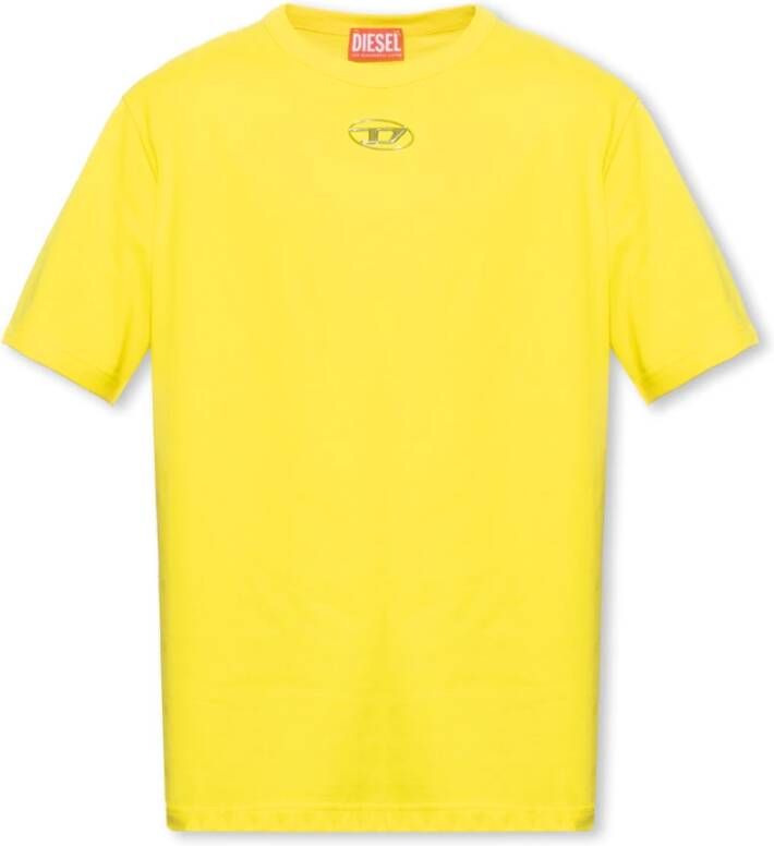 Diesel T-Just-Od T-shirt Yellow Heren