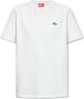Diesel T-Justine-Doval-Pj T-shirt White Dames - Thumbnail 1