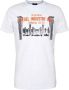 Diesel Stoer Opvallend Print Wit Katoenen T-Shirt White Heren - Thumbnail 3