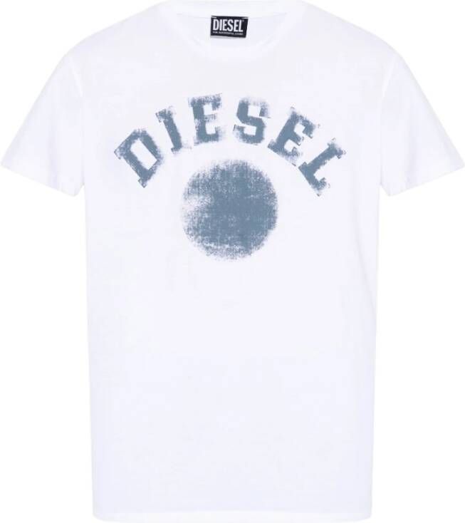 Diesel T-shirt Wit Heren