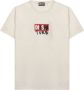 Diesel Stijlvol Slim-Fit T-Shirt met Logo Applicaties White Heren - Thumbnail 4