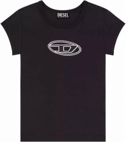 Diesel T-Shirts Black Dames