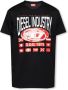 Diesel T-shirt Zwart Heren - Thumbnail 1