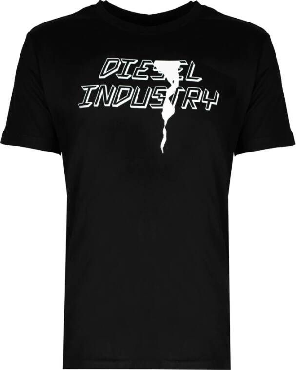 Diesel t-shirt Zwart Heren