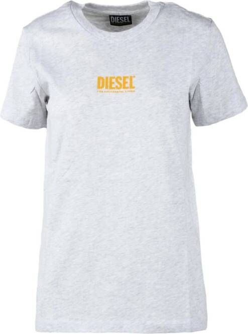 Diesel T-Shirts Grijs Dames