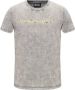 Diesel Grafische Print Heren T-shirt Katoen Gray Heren - Thumbnail 1