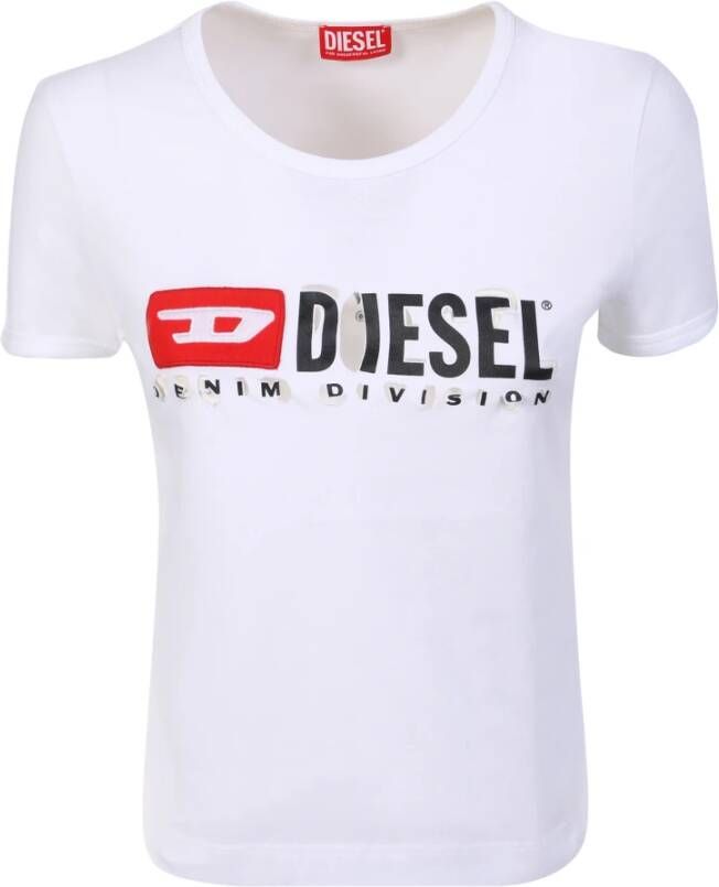 Diesel T-Shirts Wit Dames