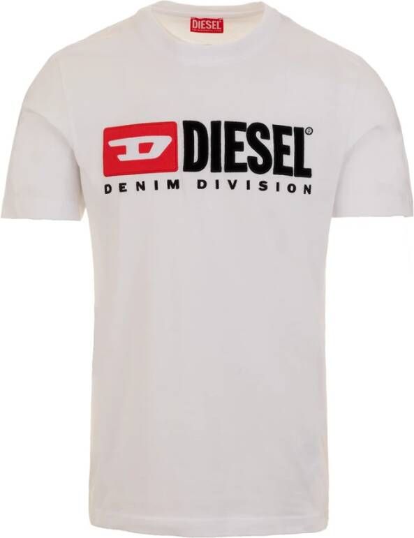Diesel T-Shirts Wit Heren