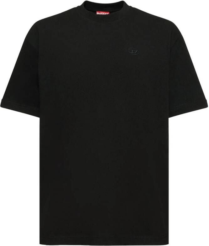 Diesel T-Shirts Zwart Heren