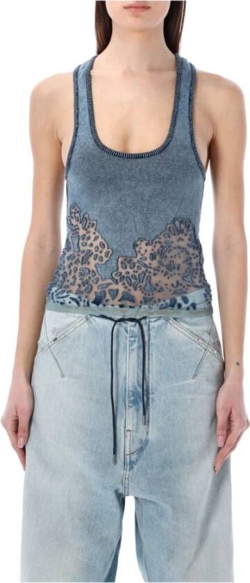 Diesel Tops Blauw Dames