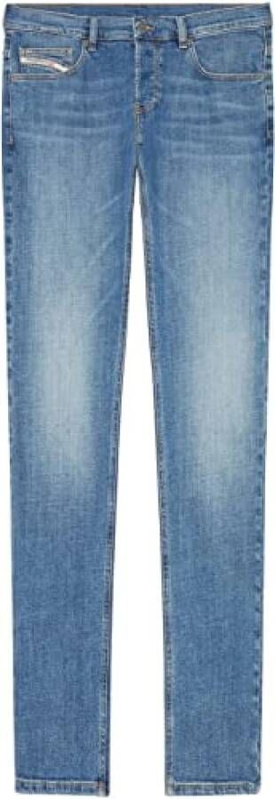 Diesel Slim-Fit Denim Jeans voor Heren Blauw Heren