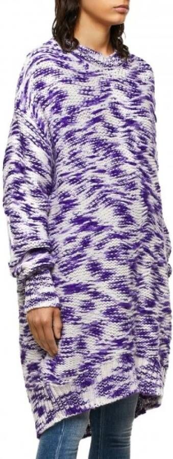 Diesel Stijlvolle M-Heath Trui Purple Dames