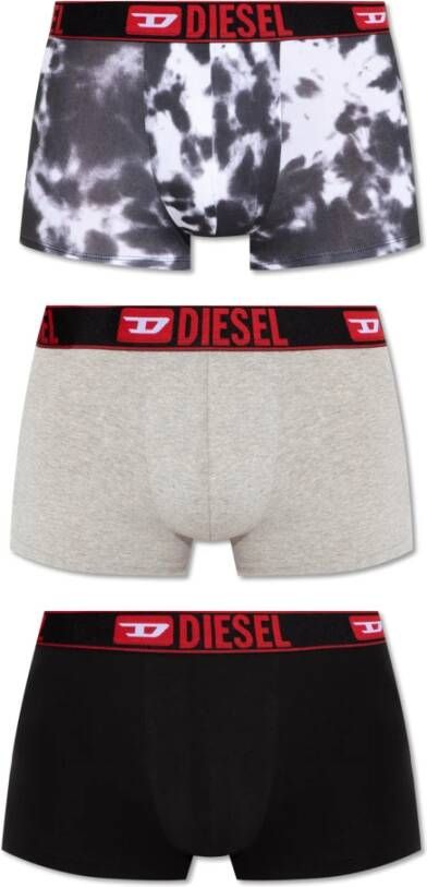 Diesel Umbx-Damienthreepack boxershorts drie-pack Meerkleurig Heren