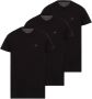 Diesel Heren T-shirts 3-pack ondergoedcollectie Black Heren - Thumbnail 1