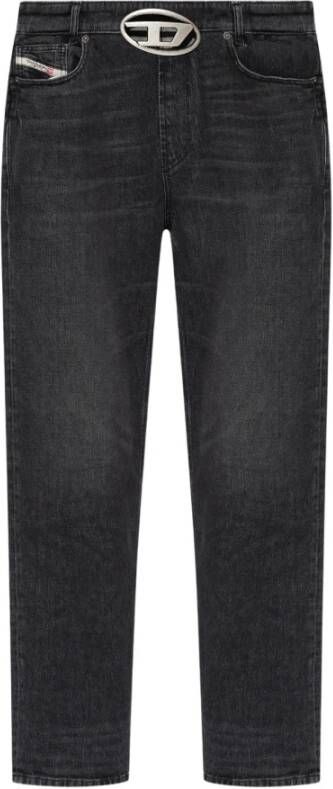 Diesel Wijdvallende 'D-Ark' jeans Grijs Dames