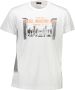 Diesel Stoer Opvallend Print Wit Katoenen T-Shirt White Heren - Thumbnail 1