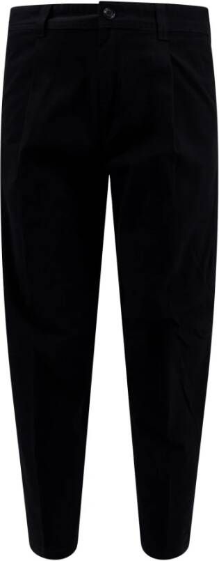 Diesel Zwarte Aw23 Heren Chino`s Zwart Heren