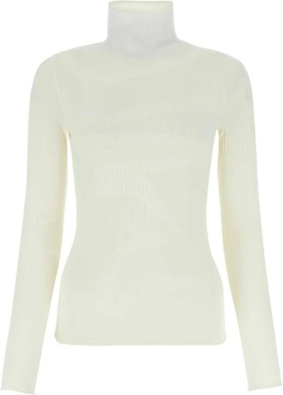 Dion Lee Ivoor stretch wol blend Coltrui White Dames