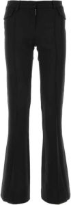Dion Lee Straight Trousers Zwart Dames