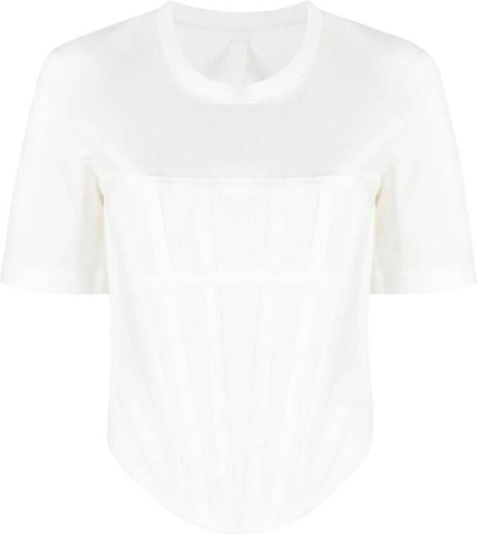 Dion Lee T-Shirts White Dames