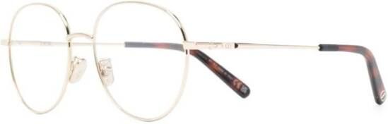 Dior Gouden Optisch Frame Stijlvol Must-Have Yellow Dames