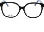 Dior Brillen Metingen 54 mm Lensbreedte Zwart Dames - Thumbnail 1