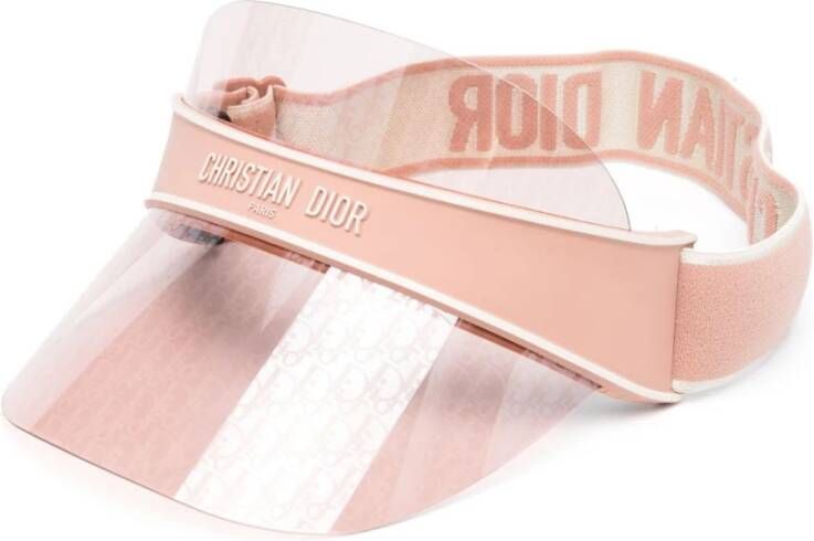 Dior Innovatieve Sportieve Design Zonneklep Pink Unisex